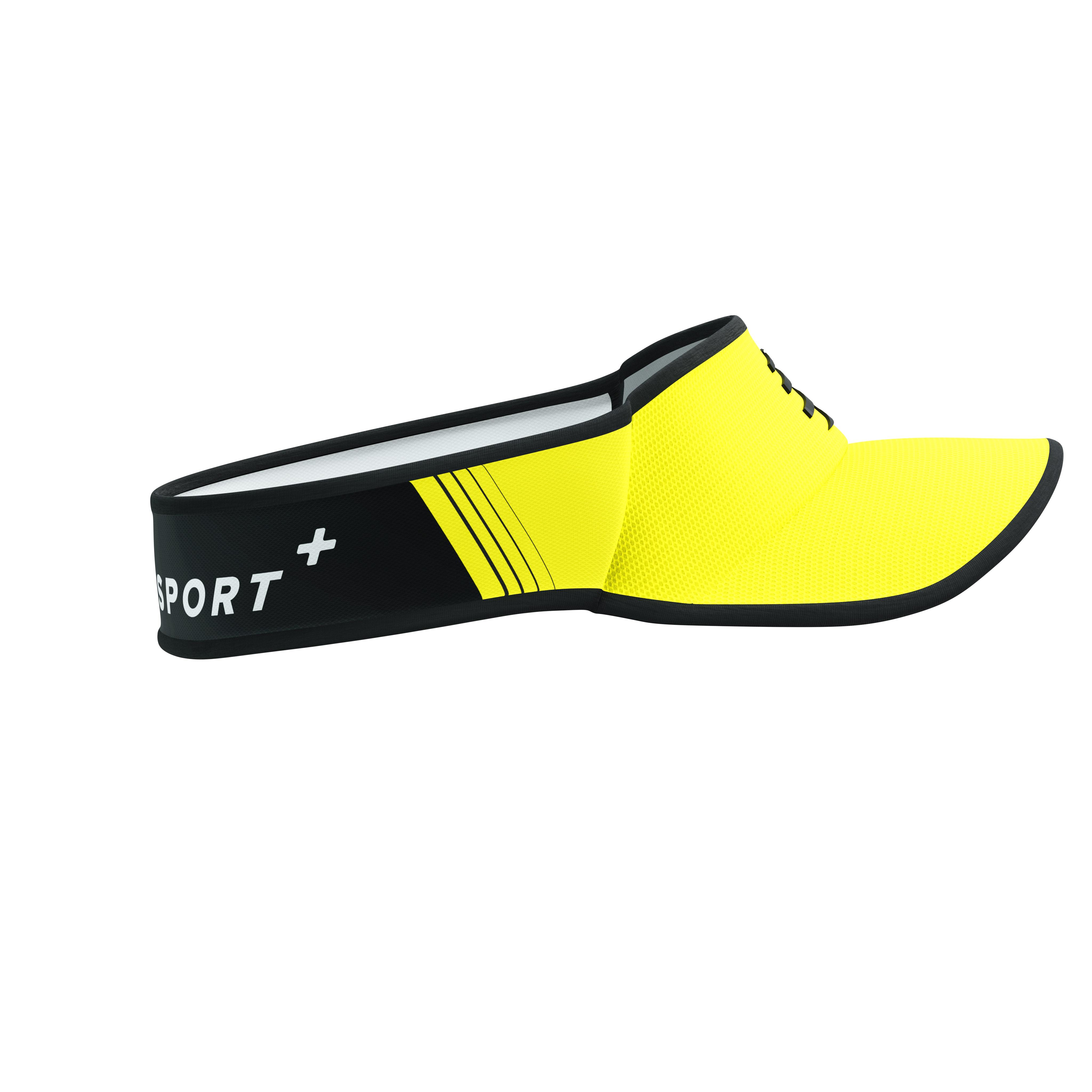 Козирок для бігу Compressport Visor Ultralight Black/White/Safety Yellow (594781) - фото 2