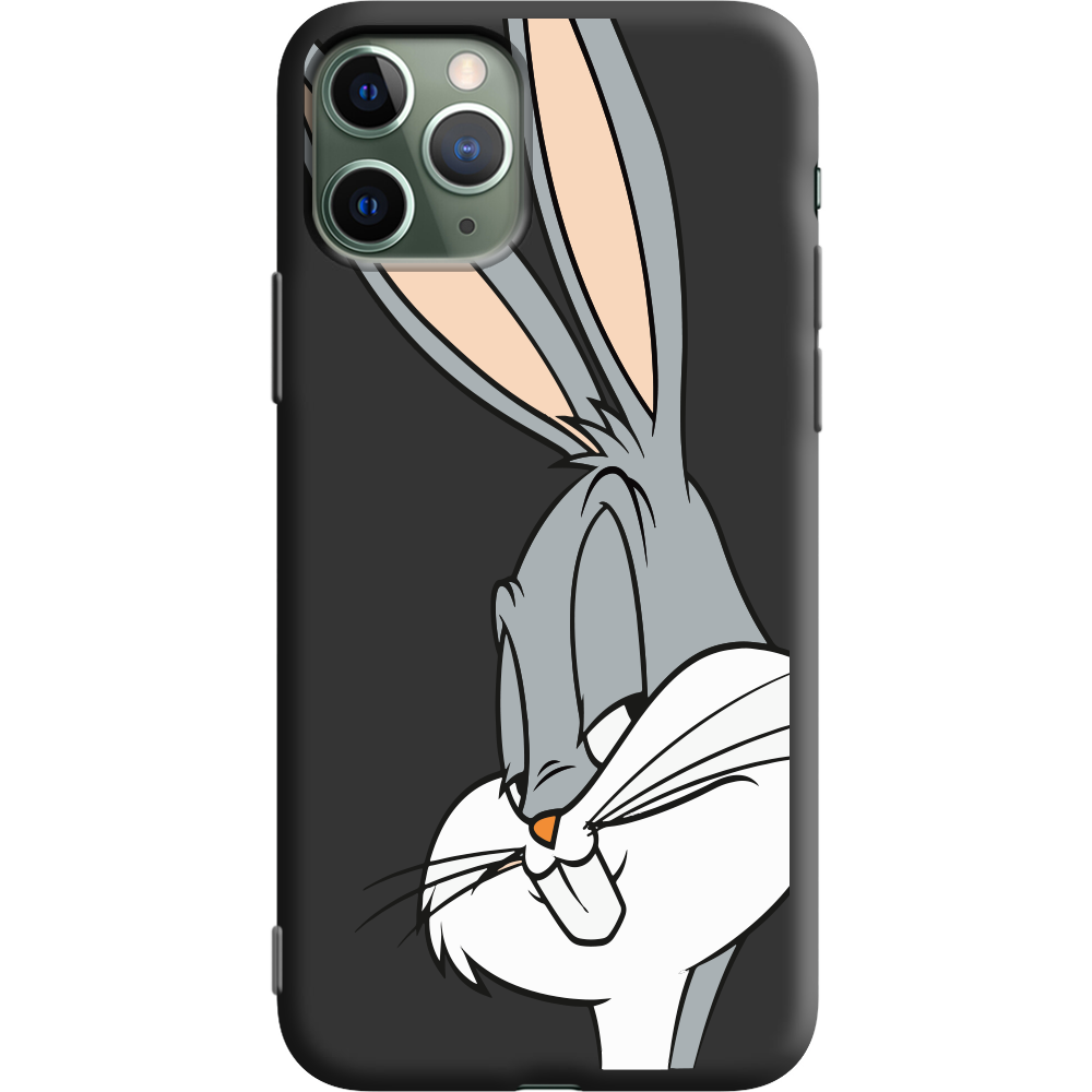 Чохол Boxface iPhone 11 Pro Lucky Rabbit Чорний силікон (38189-bk81-38277)