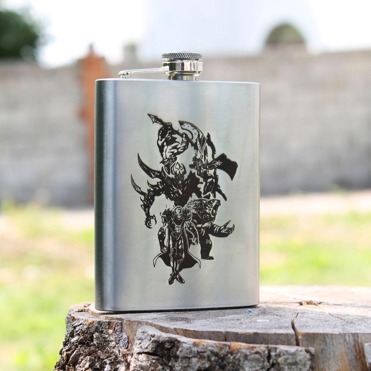 Фляга с гравировкой 200 мл (14693403)