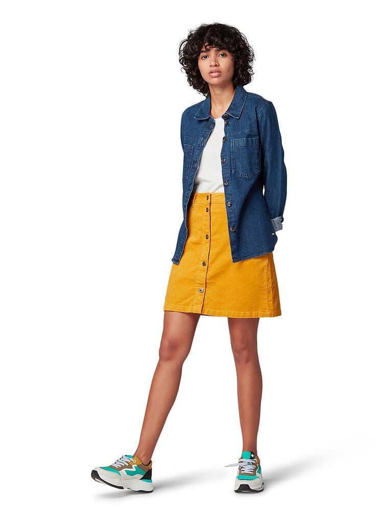 Юбка Tom Tailor 1014270/30 женская S Желтый