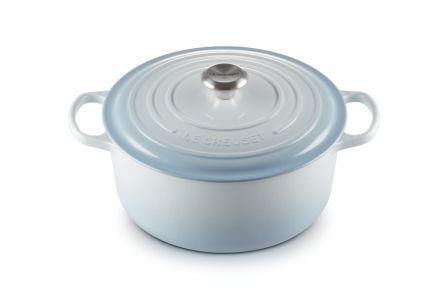 Кастрюля Le Creuset Evolution 6,7 л чугунная с крышкой Blue (21177284202430) - фото 2