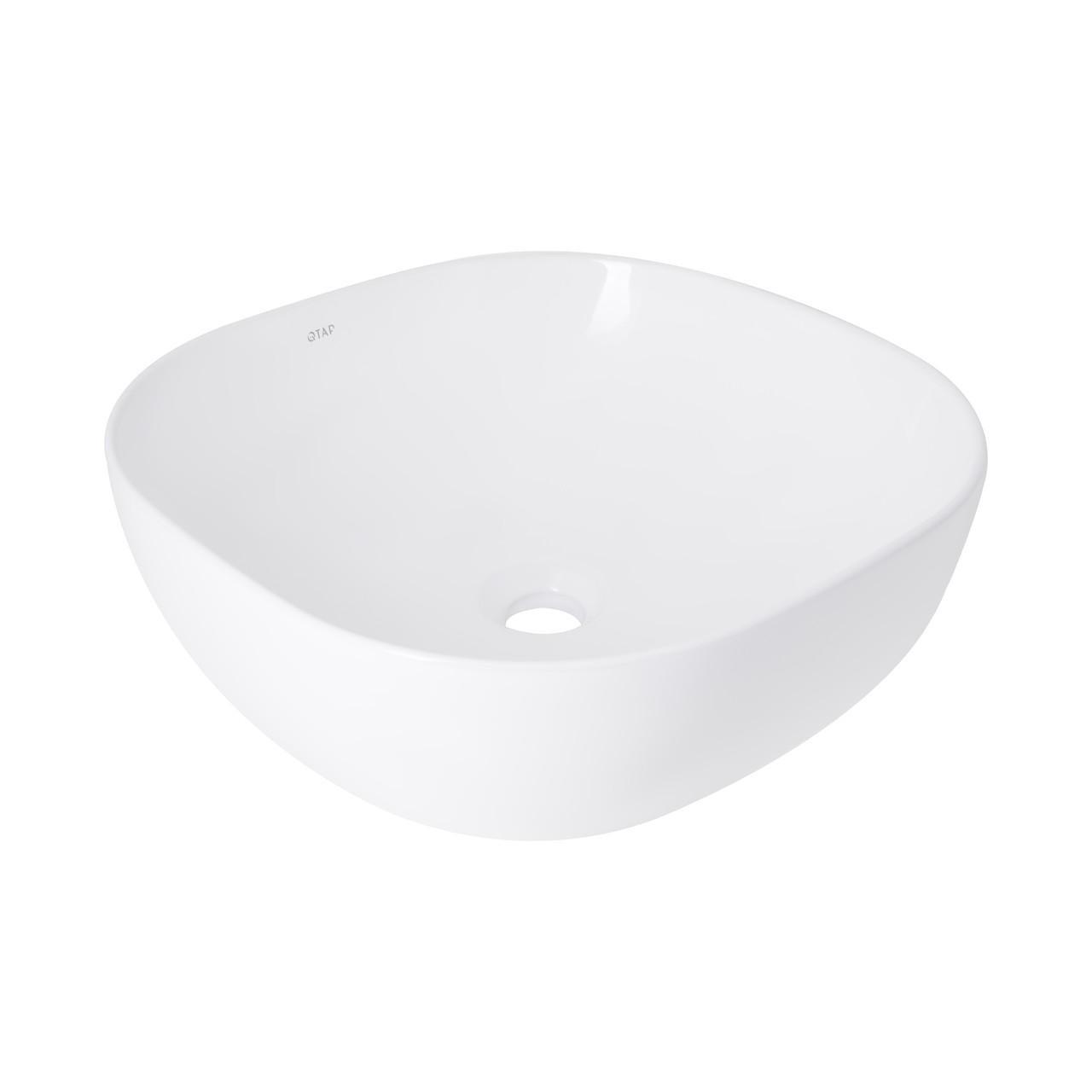 Раковина-чаша Qtap Kolibri 425х425х140 мм White (QT1011K396WN)