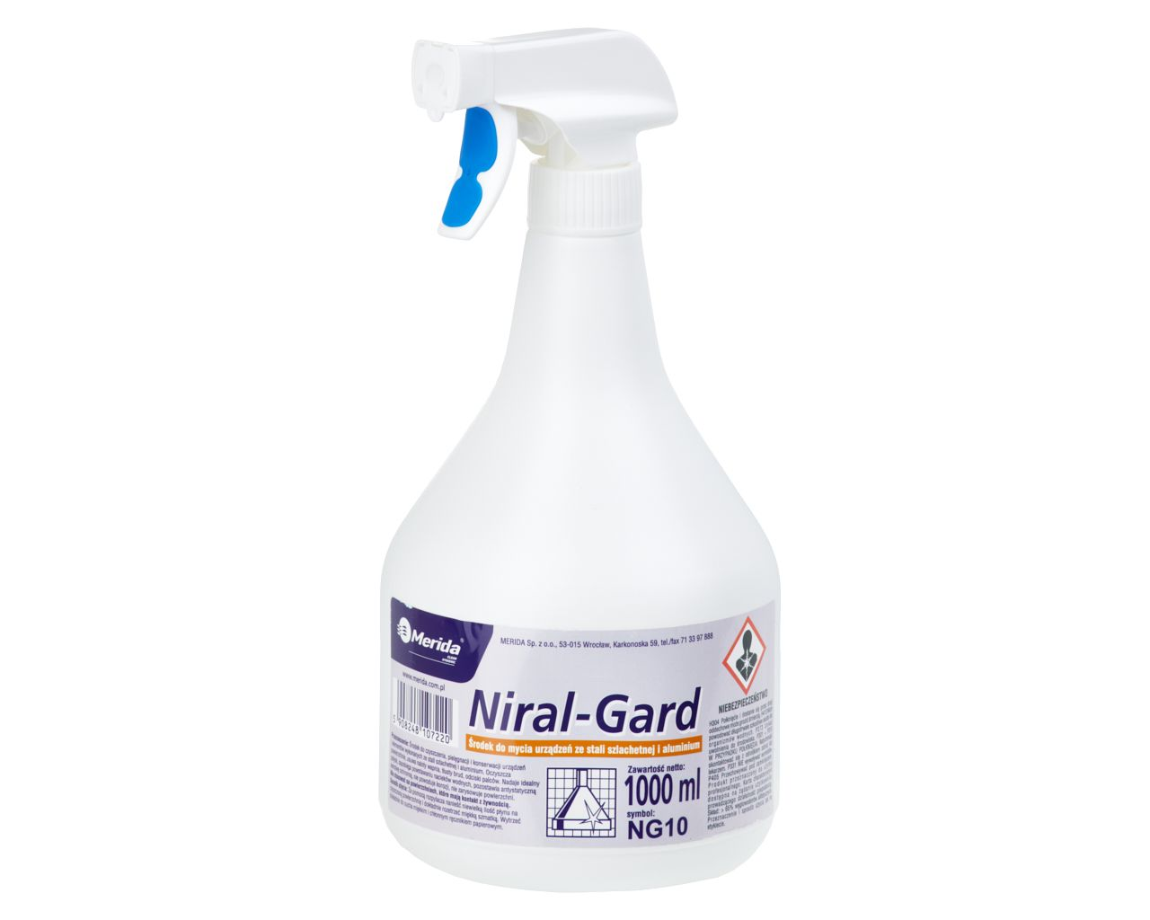 Средство Niral Gard по уходу за изделиями из нержавеющей стали 1 л (22691688)