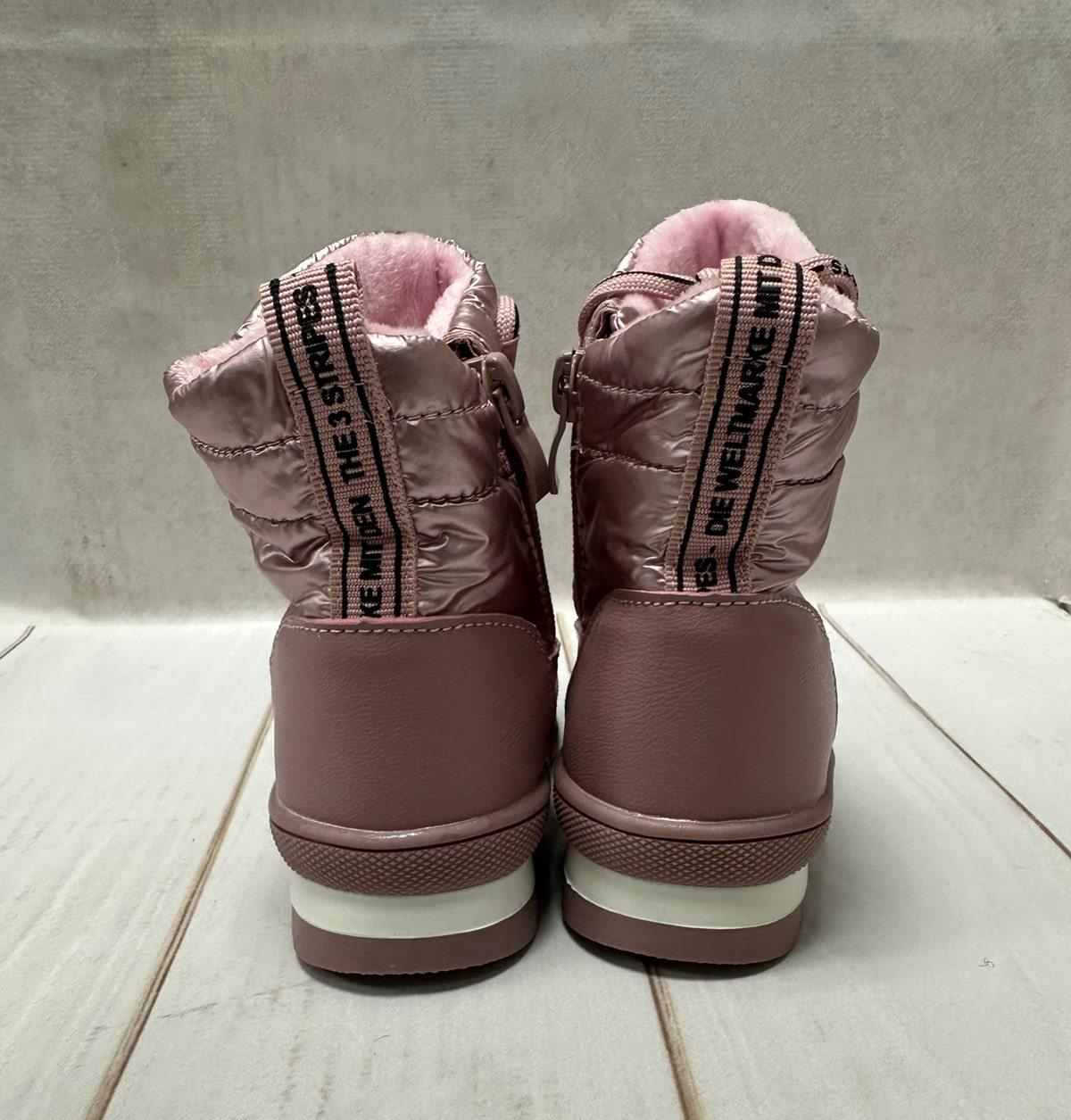 Сапоги-дутики детские Kimboo р. 24 15,5 см Розовый - фото 4 Сапоги-дутики детские Kimboo р. 24 15,5 см Розовый - фото 4