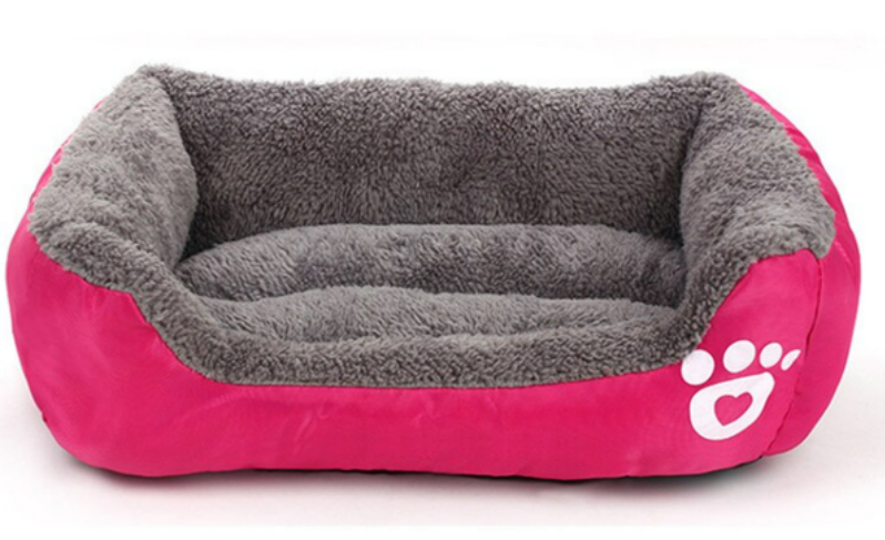 Лежанка для животных 40х25 см Розовый (ЕМ2149)