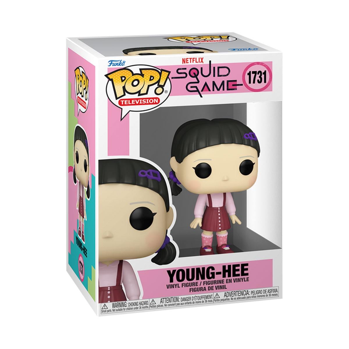 Детская игровая фигурка Funko POP Squid Game Young-Hee Игра в кальмара (83484)