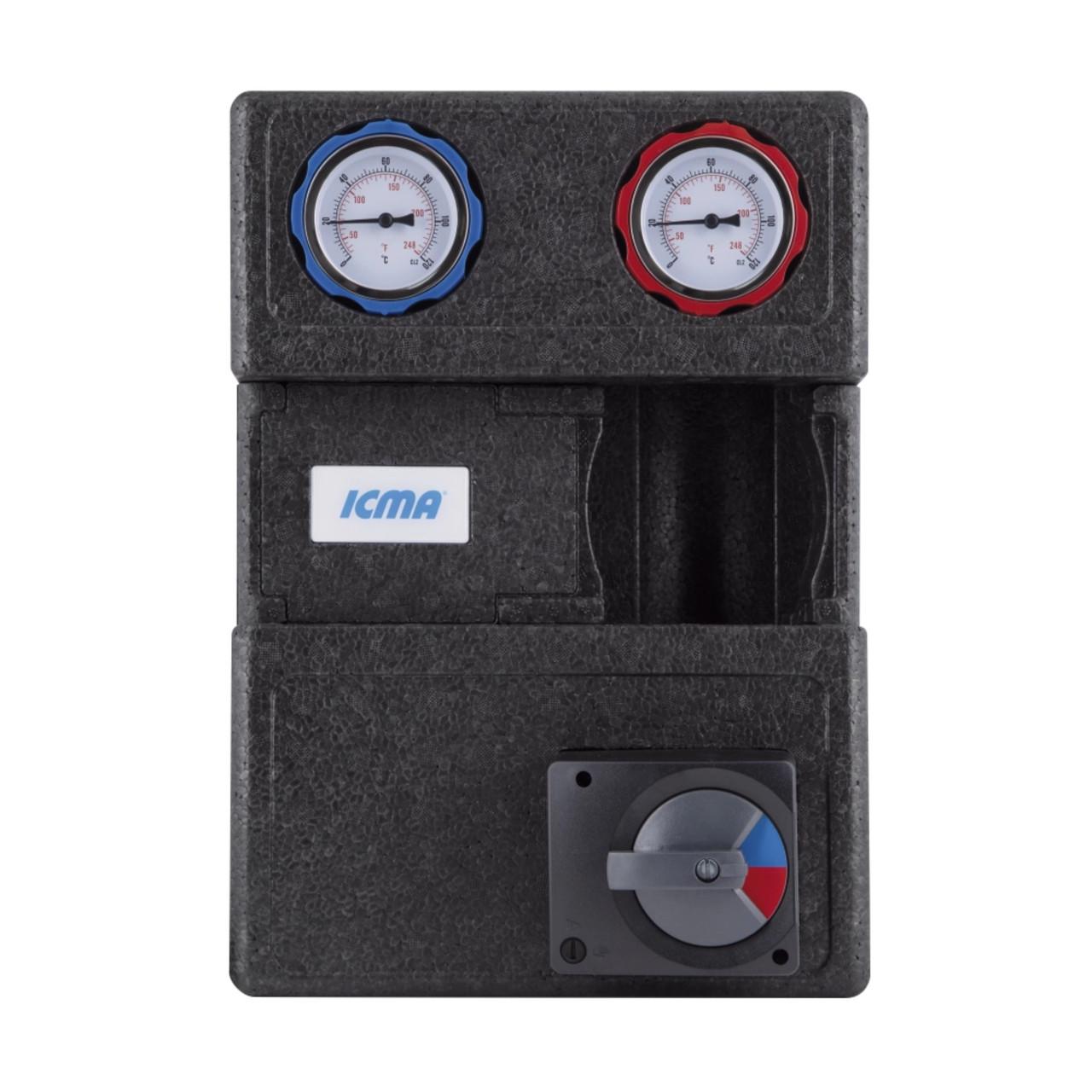 Насосна група ICMA №R001 1" 1/2 підключення справа без насоса (2654804084)