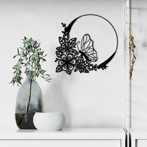 Картина панно деревянная GreenDecor 70х68 см