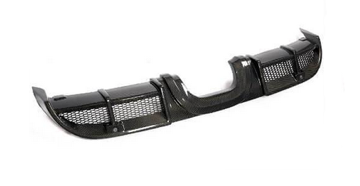 Диффузор заднего бампера DDCarbon V1 2016-2019 DDCarbon для Porsche Boxster/Cayman 982 718 2016- гг. натуральный карбон (152982)