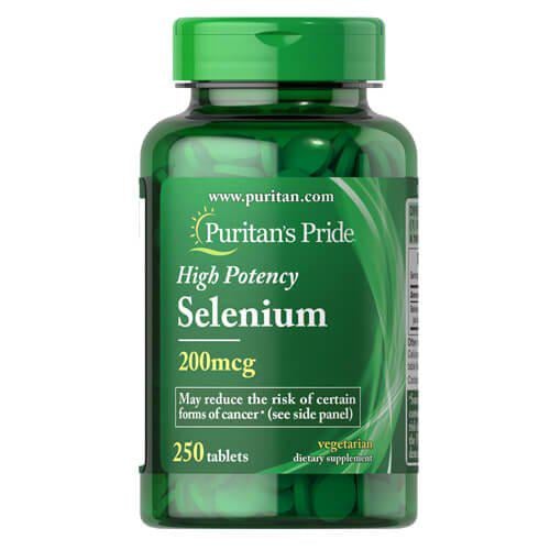 Селен Puritan's Pride Selenium 200 mcg 250 tab (03204)