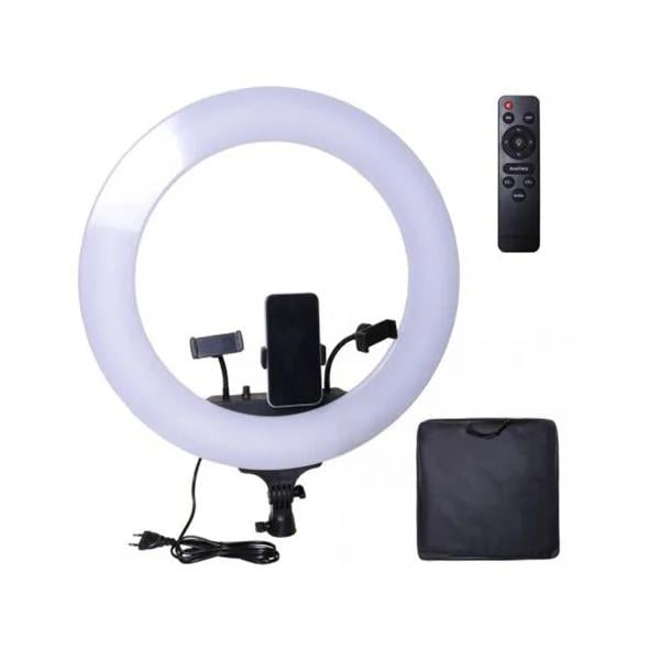 Кольцевая лампа UKC со штативом 2 м лампа с пультом Черный (95569del)