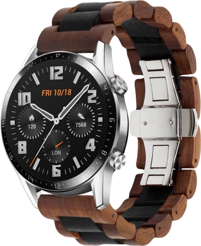 Ремешок деревянный WoodLock для Huawei Watch GT 2 46 мм Black/Brown (28674-26) Ремешок деревянный WoodLock для Huawei Watch GT 2 46 мм Black/Brown (28674-26)