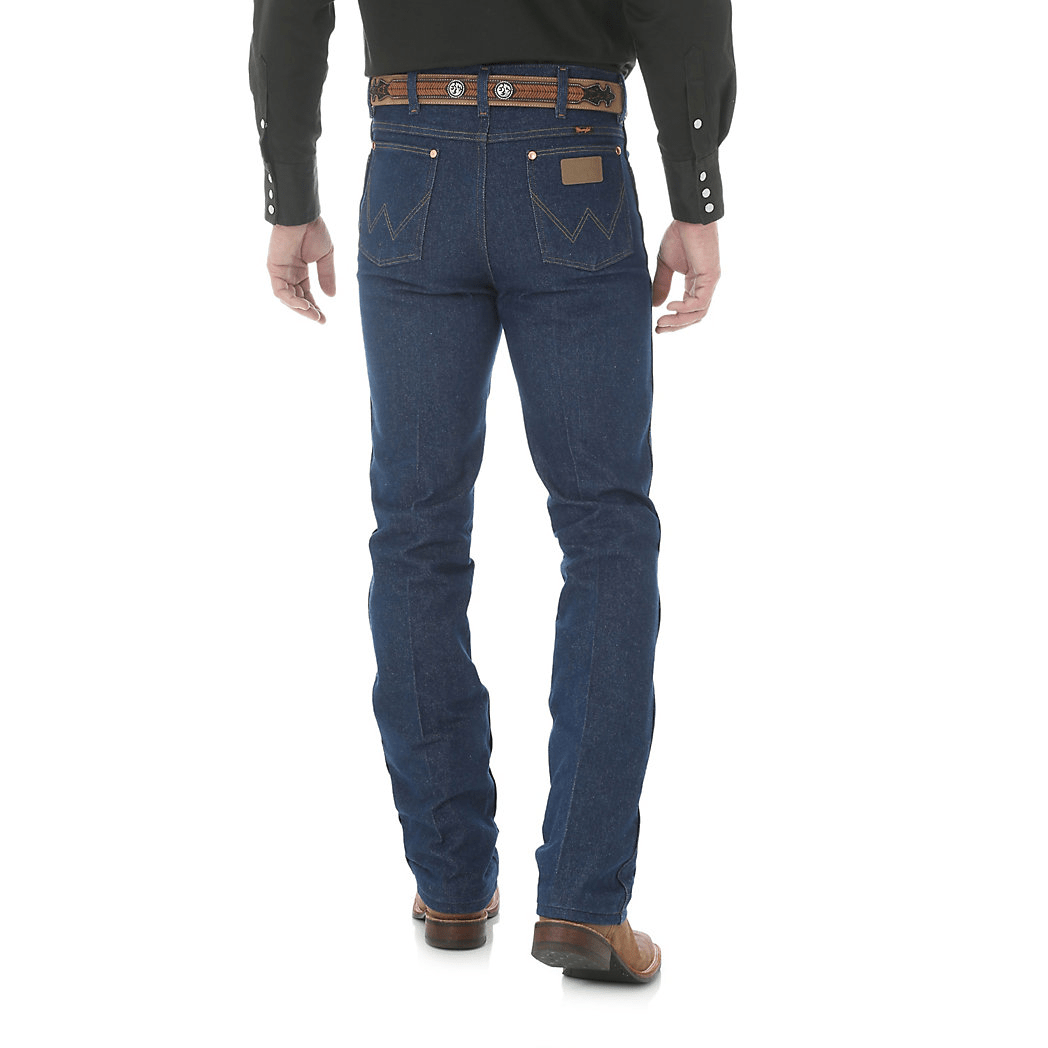 Джинсы мужские узкие Wrangler Rigid W36 L34 Темно-синий (936DEN) - фото 3