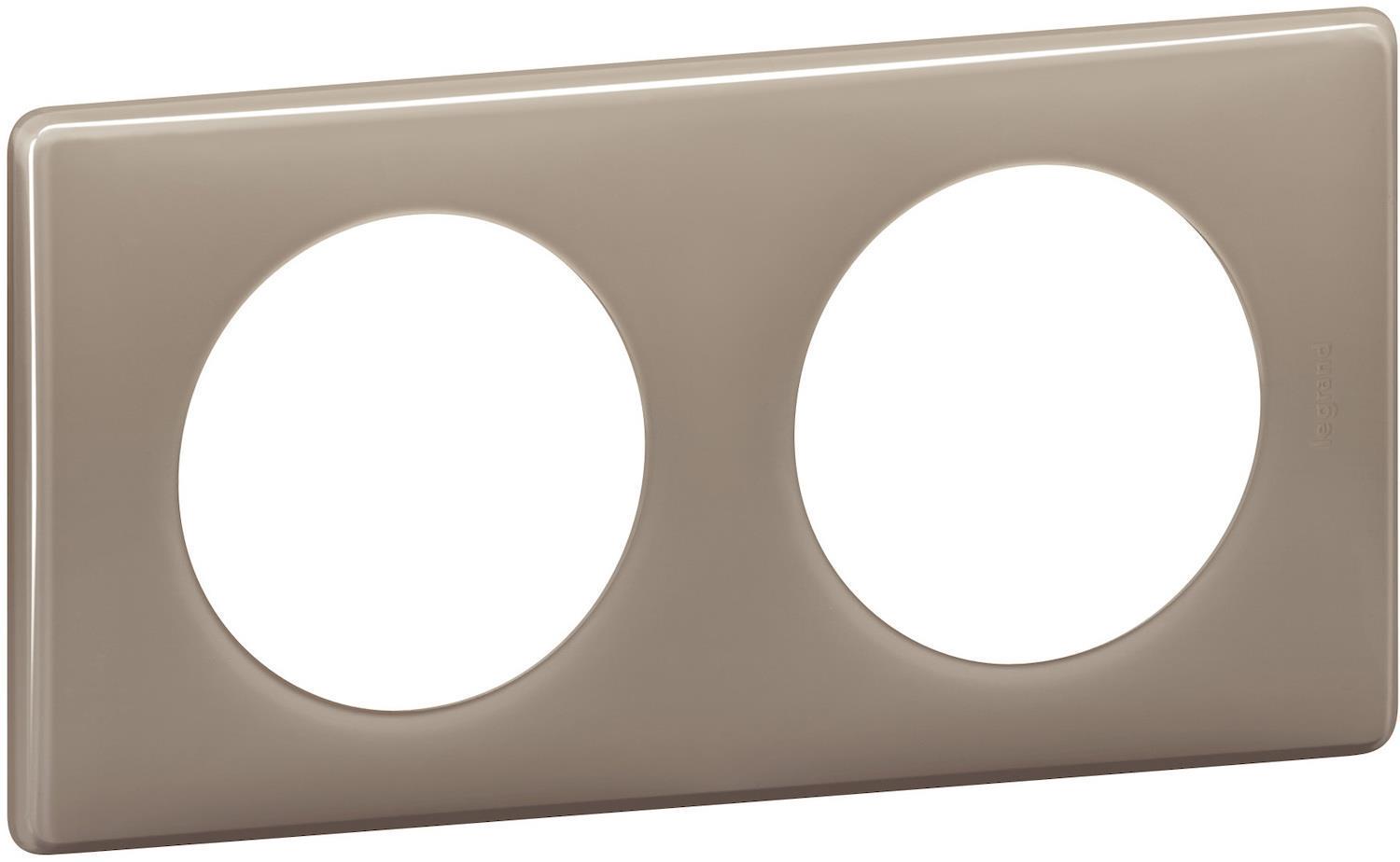 Рамка для розетки Legrand Celiane 2 посты Кофейный глянец (30370024) - фото 2 Рамка для розетки Legrand Celiane 2 посты Кофейный глянец (30370024) - фото 2