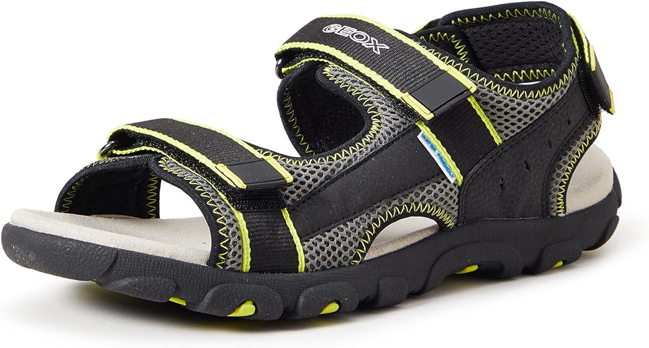 Сандалі Geox Strada р. EUR 31 Black/Fluo/Yellow (13898549)