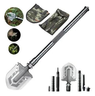 Лопата туристическая Stenson 16в1 в чехле (ma58) - фото 5