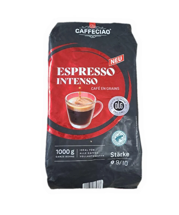 Кава в зернах Caffeciao Espresso Intenso 1 кг (13350901)