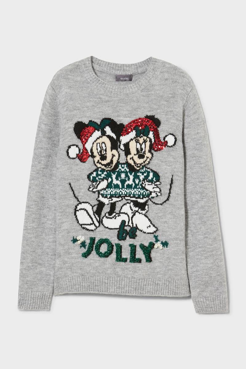 Джемпер C&A принт L Серый (2117128)