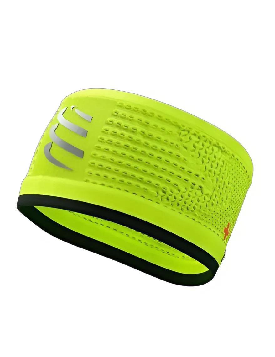 Повязка на голову Compressport Headband On/Off Flash Fluo Yellow/Black (XBNU1777010TU)