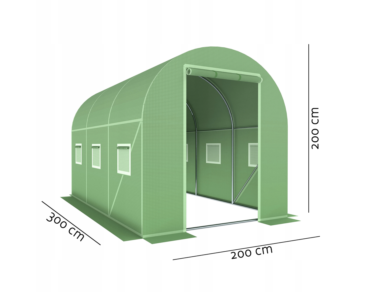 Теплица садовая Kontrast 6 м2 300х200х200 см (P0021-7-3) - фото 8