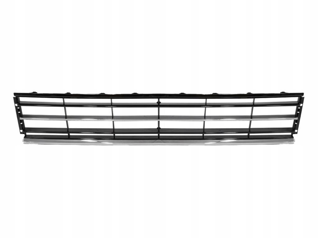 Решітка бампера AVTM Volkswagen Passat B7 11-15 середня молдинг Хром (7423 918)