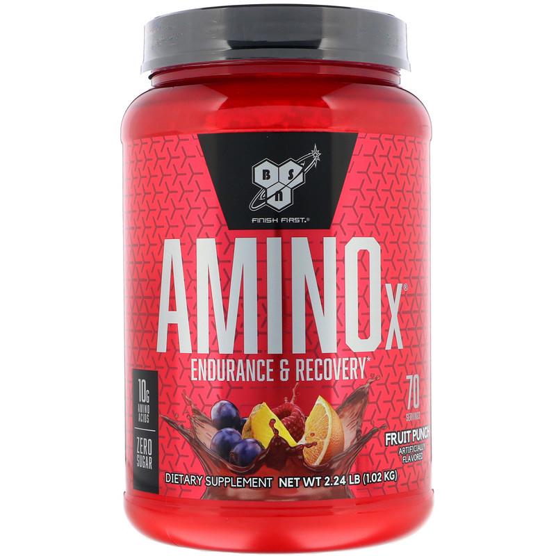 Амінокислота BSN Amino-X Фруктовий пунш 1,02 кг