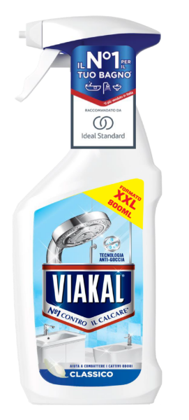 Засіб для ванної Viakal CLASSICO Spray проти вапняного та мильного нальоту 800 мл (8700216906159)