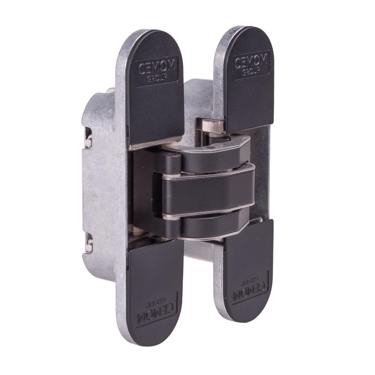 Скрытая петля CEMOM Estetic 80/A 111,5x29 мм Черный (80/A-9005) - фото 3 Скрытая петля CEMOM Estetic 80/A 111,5x29 мм Черный (80/A-9005) - фото 3