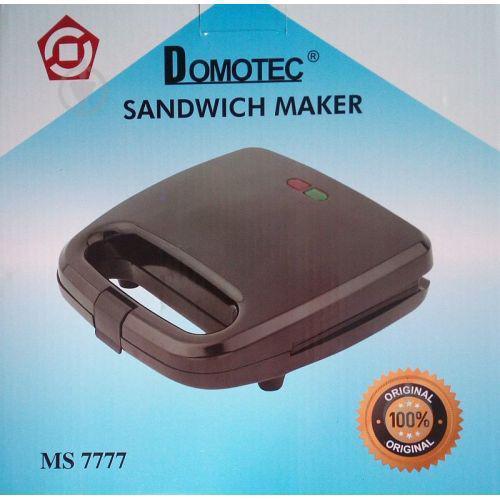 Сендвичница Domotec MS 7777 Черный (006873) - фото 2 Сендвичница Domotec MS 7777 Черный (006873) - фото 2