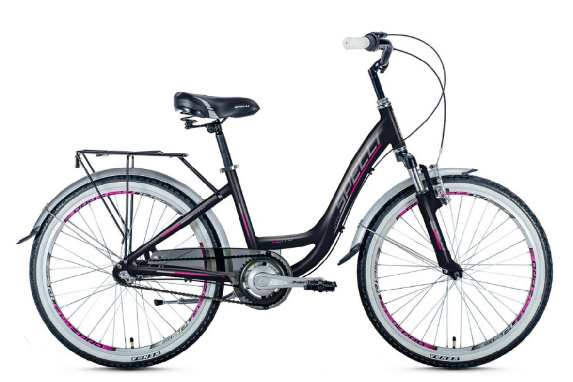 Велосипед SPELLI CITY NEXUS 24" (SPL-914M14-BLK-20) Велосипед SPELLI CITY NEXUS 24" (SPL-914M14-BLK-20)