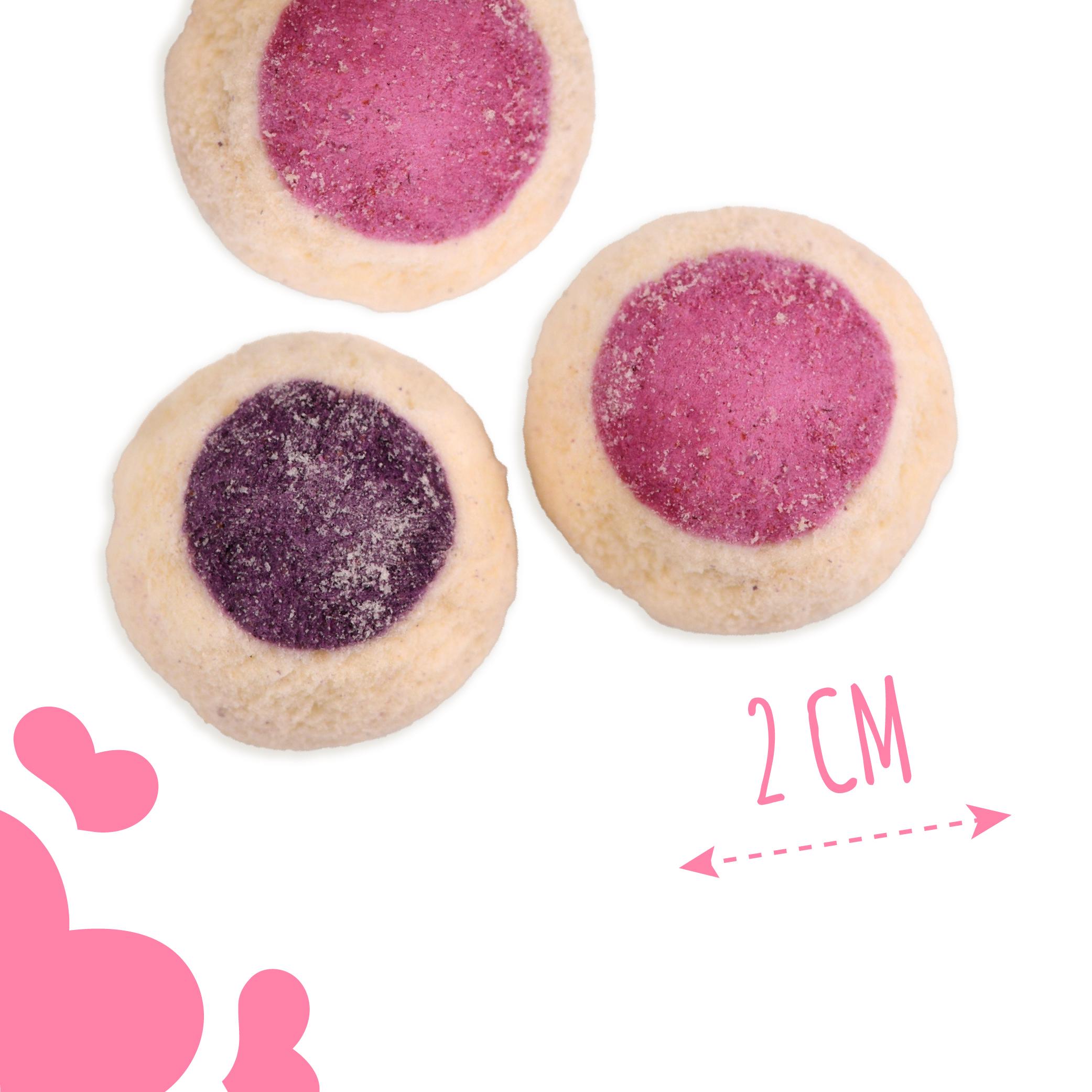 Ласощі для собак Mavsy Freeze dried PANACOTTA WITH YOGURT AND WILD BERRIES панна-котта з йогуртом та лісовими ягодами від 3-х місяців 50 г (24624852) - фото 3