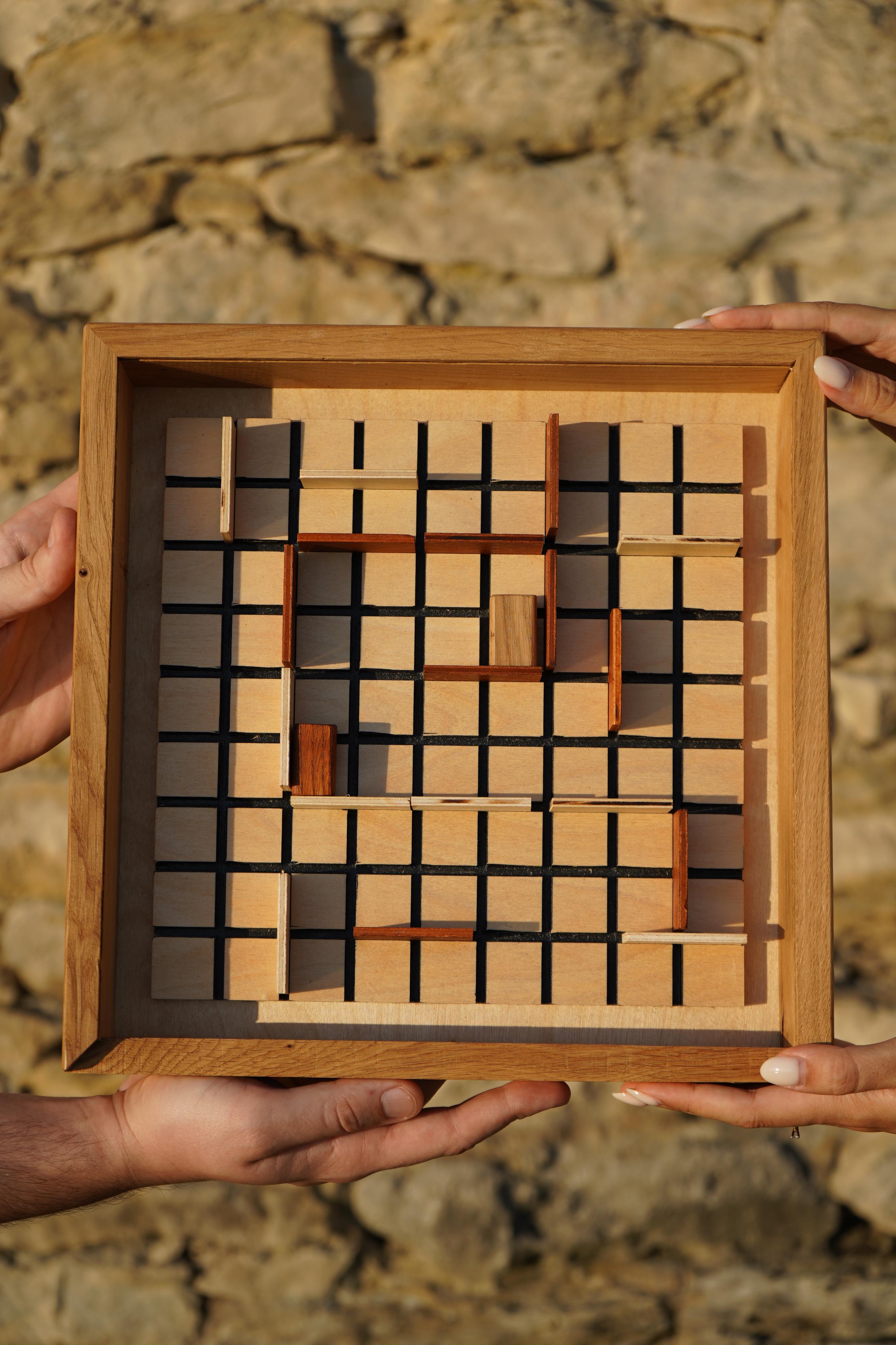 Настільна гра дервʼяна Коридор 30х30х6 см (29614112) - фото 12 Настільна гра дервʼяна Коридор 30х30х6 см (29614112) - фото 12