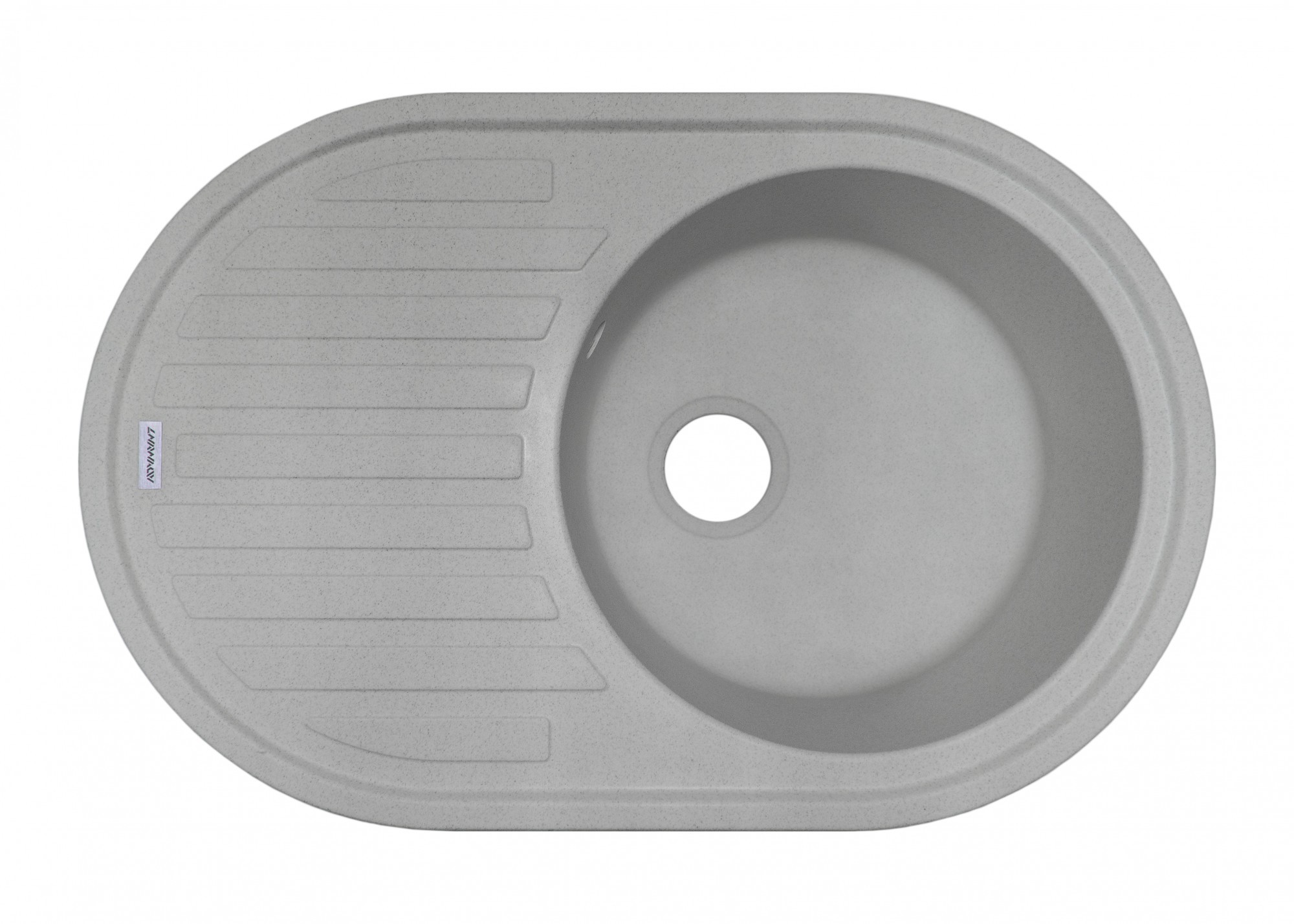 Мойка для кухни Adamant Ellipsis (old stone-10) 77х50х20 см - фото 5