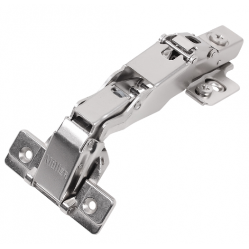 Петля мебельная угловая Muller трансформер 165° Clip-On d 35 мм с доводчиком (714549)
