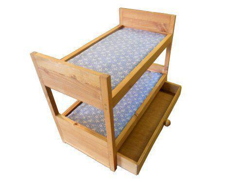 Кровать для кукол из дерева Мерида Карри (КРТ-001203) Кровать для кукол из дерева Мерида Карри (КРТ-001203)