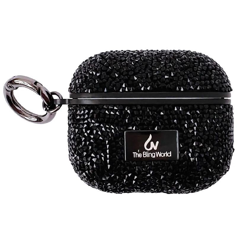 Чехол противоударный Bling World Rock Diamond TPU для наушников AirPods 3 Черный (00000057526_4)