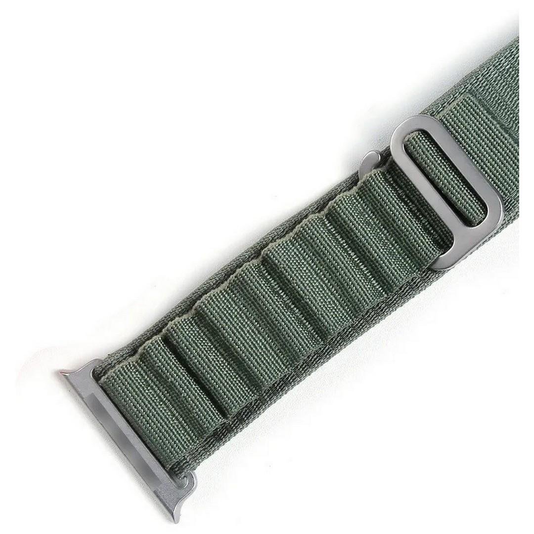 Ремінець нейлоновий Alpine Loop для Apple Watch 42/44/45/49 мм Olive (nr2022NY02 ol) - фото 2 Ремінець нейлоновий Alpine Loop для Apple Watch 42/44/45/49 мм Olive (nr2022NY02 ol) - фото 2