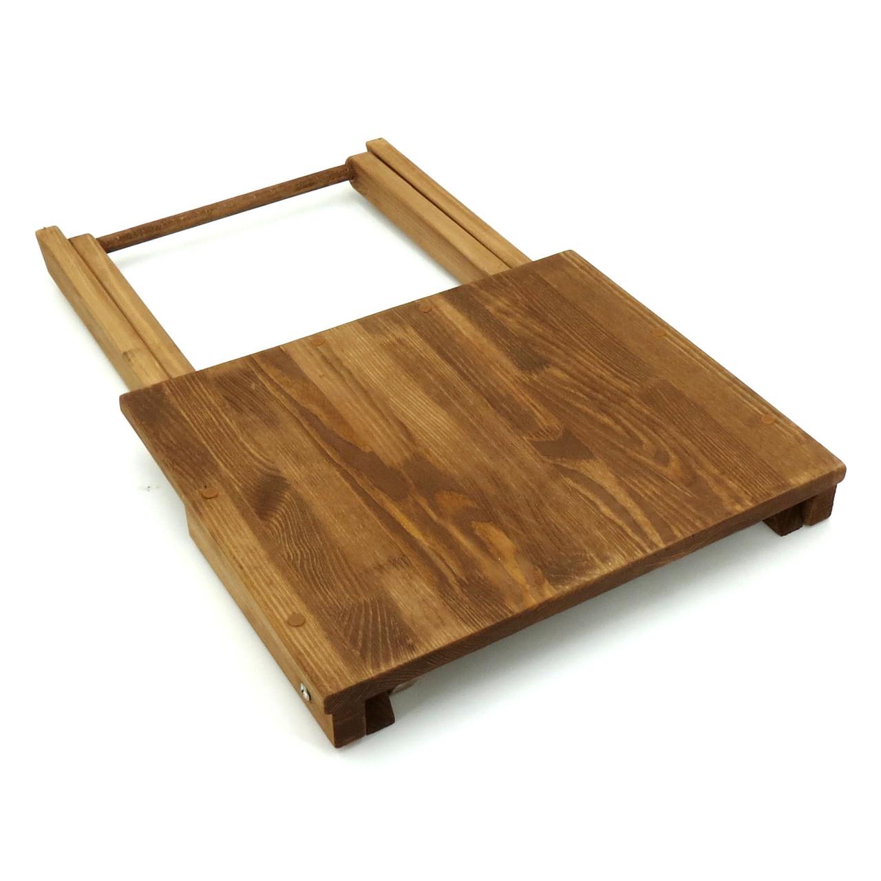 Столик розкладний з дерева Дарлінг Мускат (СУН-000107) - фото 3 Столик розкладний з дерева Дарлінг Мускат (СУН-000107) - фото 3