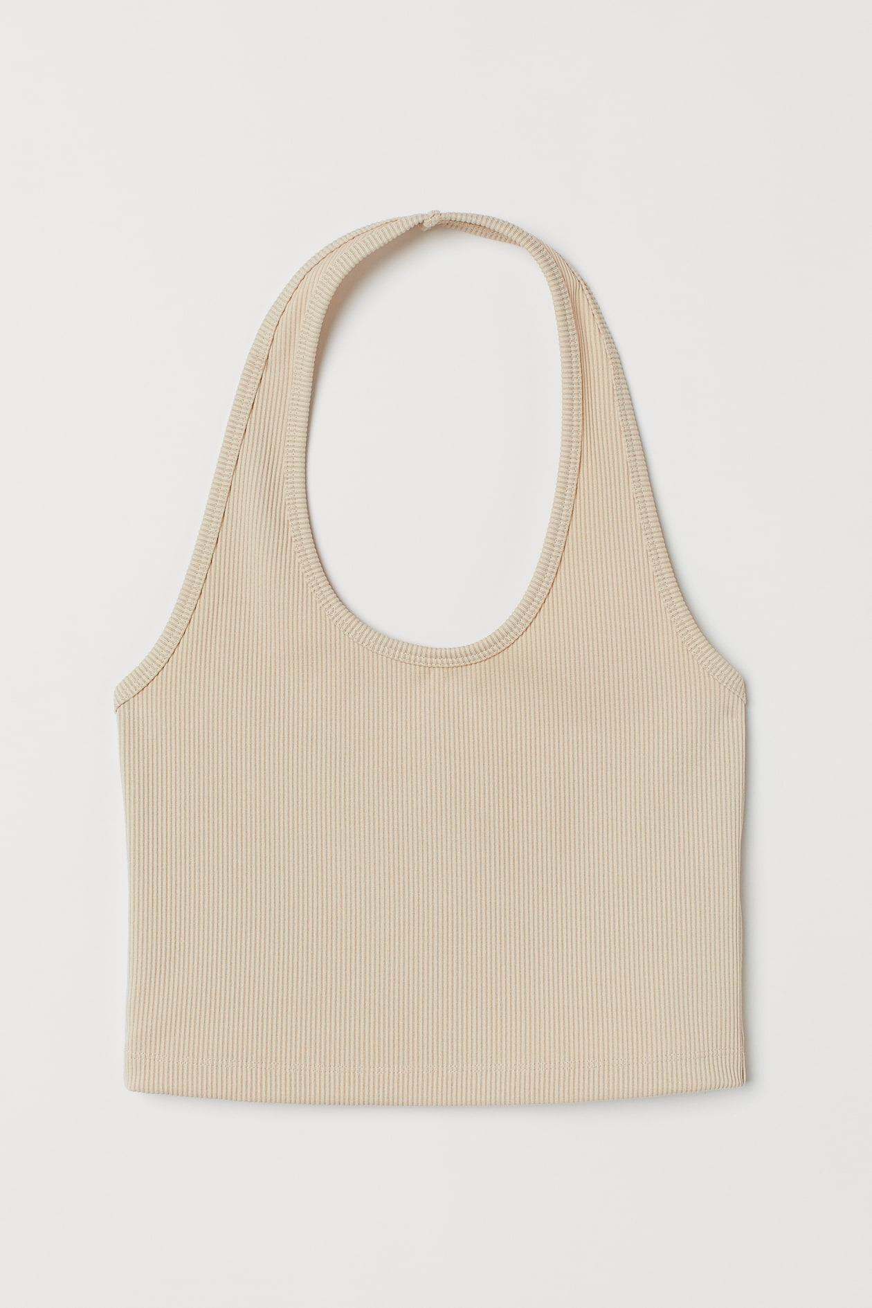 Топ жіночий H&M 996897П S Бежевий (9469079470868)