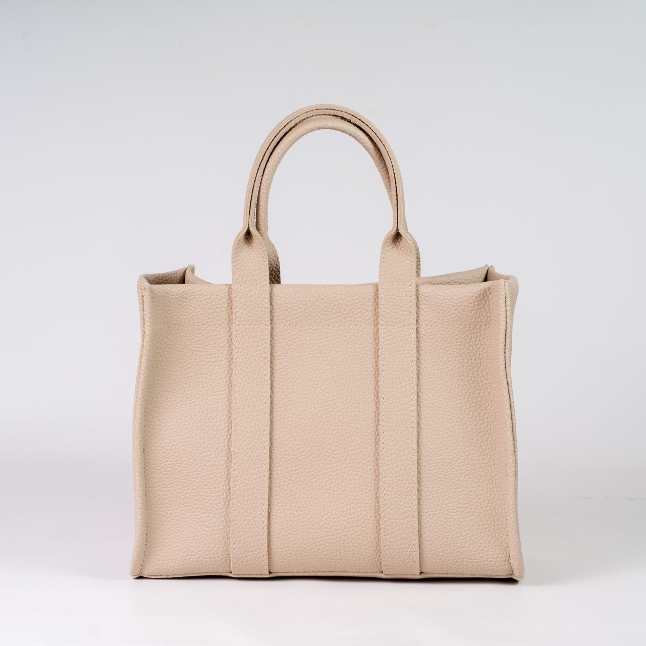 Сумка женская тоут большая с длинным ремешком KVITUCHA №51-24 Бежевый - фото 2