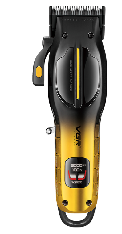 Аккумуляторная машинка для стрижки VGR V-026 Gold
