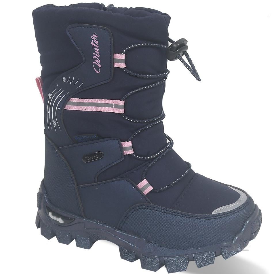 Дутики TOM.M 9559B на овчине р. 31 Синий