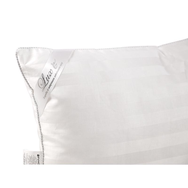 Подушка Руно Lux сатин-страйп/искусственный пух 40x60 см Белый (26293) - фото 3