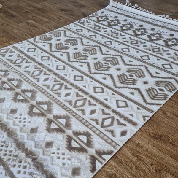 Ковер акриловый Garden 0,6х1 м Кремовый/Бежевый (04841) - фото 3 Ковер акриловый Garden 0,6х1 м Кремовый/Бежевый (04841) - фото 3