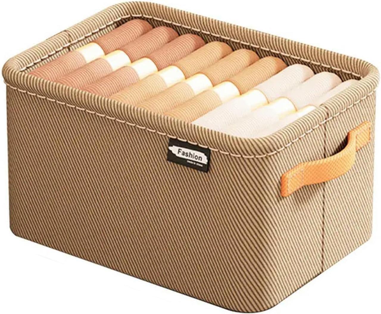 Кошик для білизни з ручкою Good Idea 42х28х25 см Бежевий (21542U)