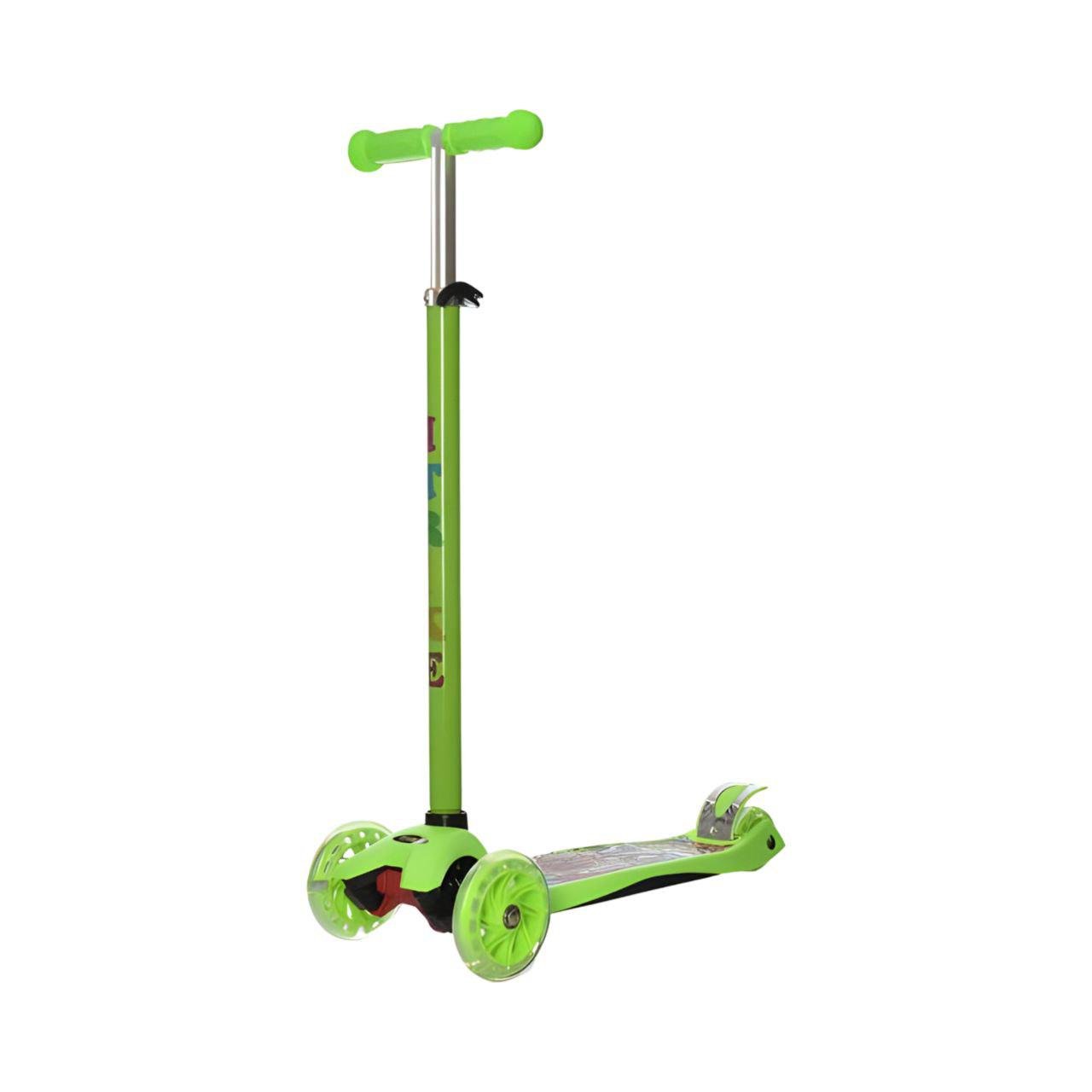 Самокат JR 3-055-1-GR Зеленый