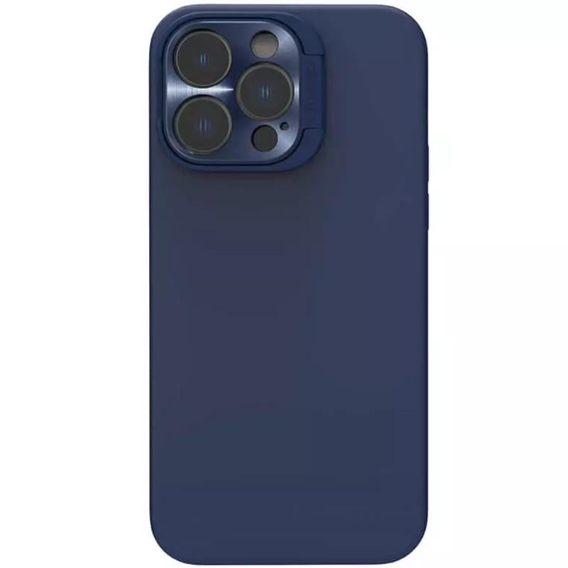 Противоударный чехол Silicone Nillkin LensWing Magnetic для Apple iPhone 15 Pro (6.1") Blue