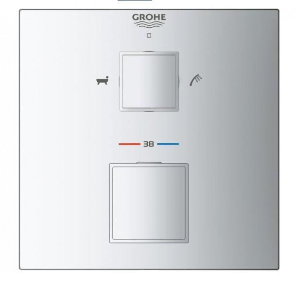 Термостат Grohe GROHTHERM CUBE 24155000 на 2 споживачі (57200) - фото 3