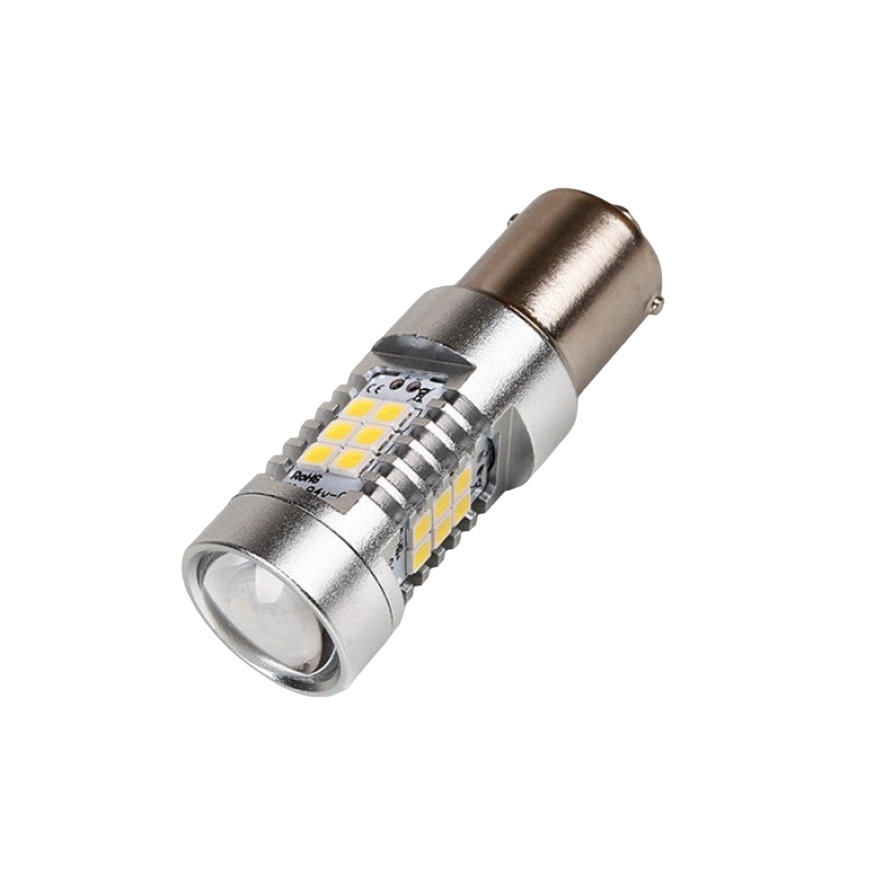 Автолампа LED Stellar 4G21 P21W/BA15S/1156 Красный (3689)