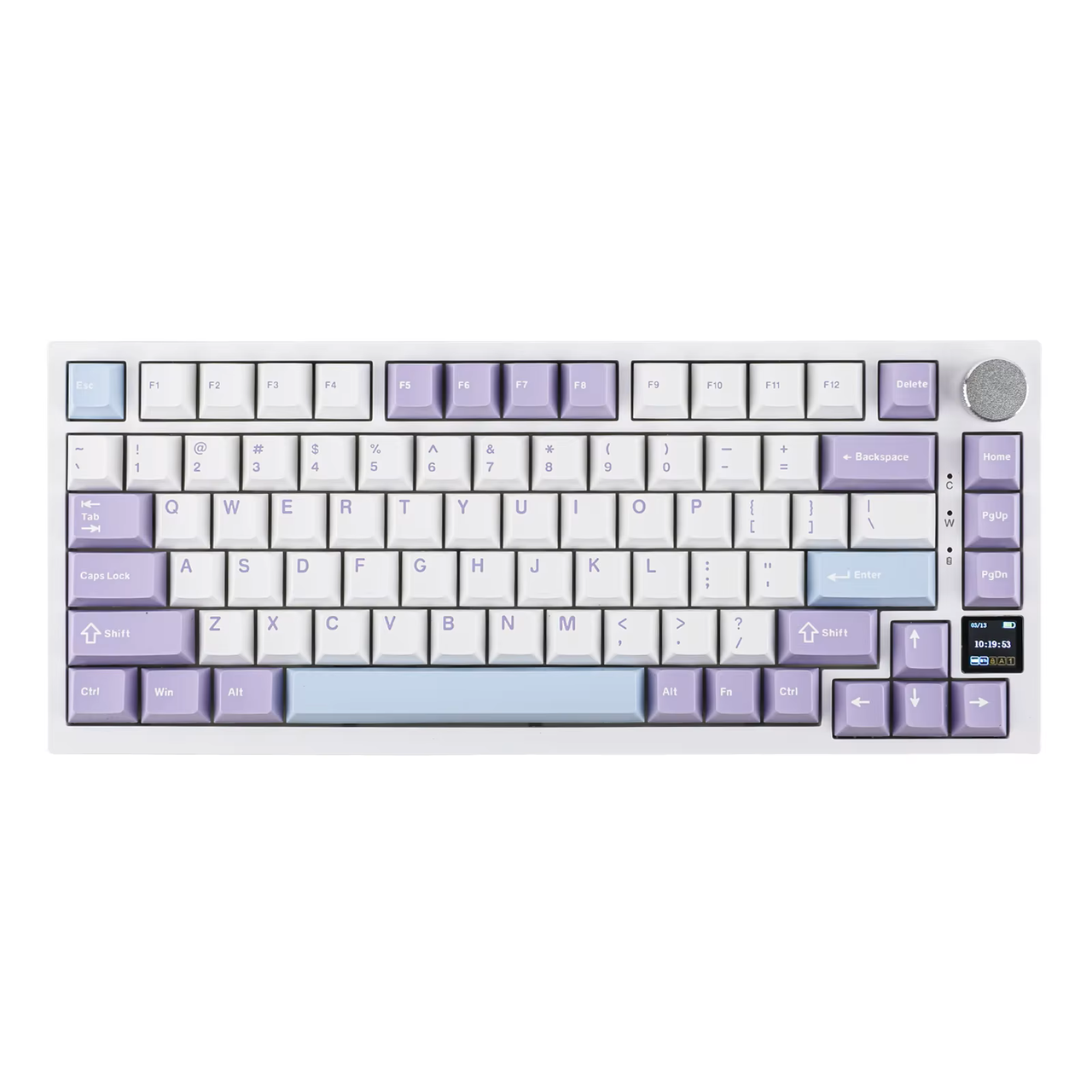 Клавиатура беспроводная AJAZZ AK820 PRO 75% Gift Switch Purple (2000159)